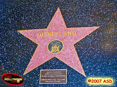 Disneyland Honorary Star